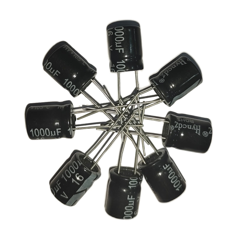 1000uF 16V Electrolytic Capacitor - Hyncdz