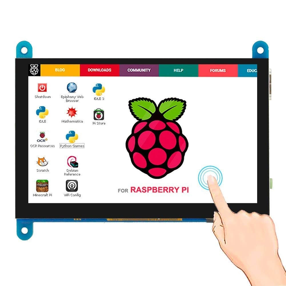 18 cm (7 Inch) Resistive HDMI LCD Display 1024x600