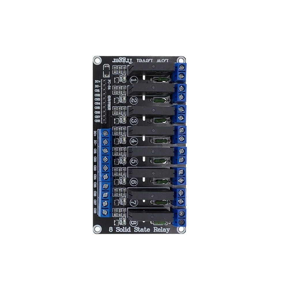 8 Channel 5V SSR G3MB-202P 2A Solid State Relay Module