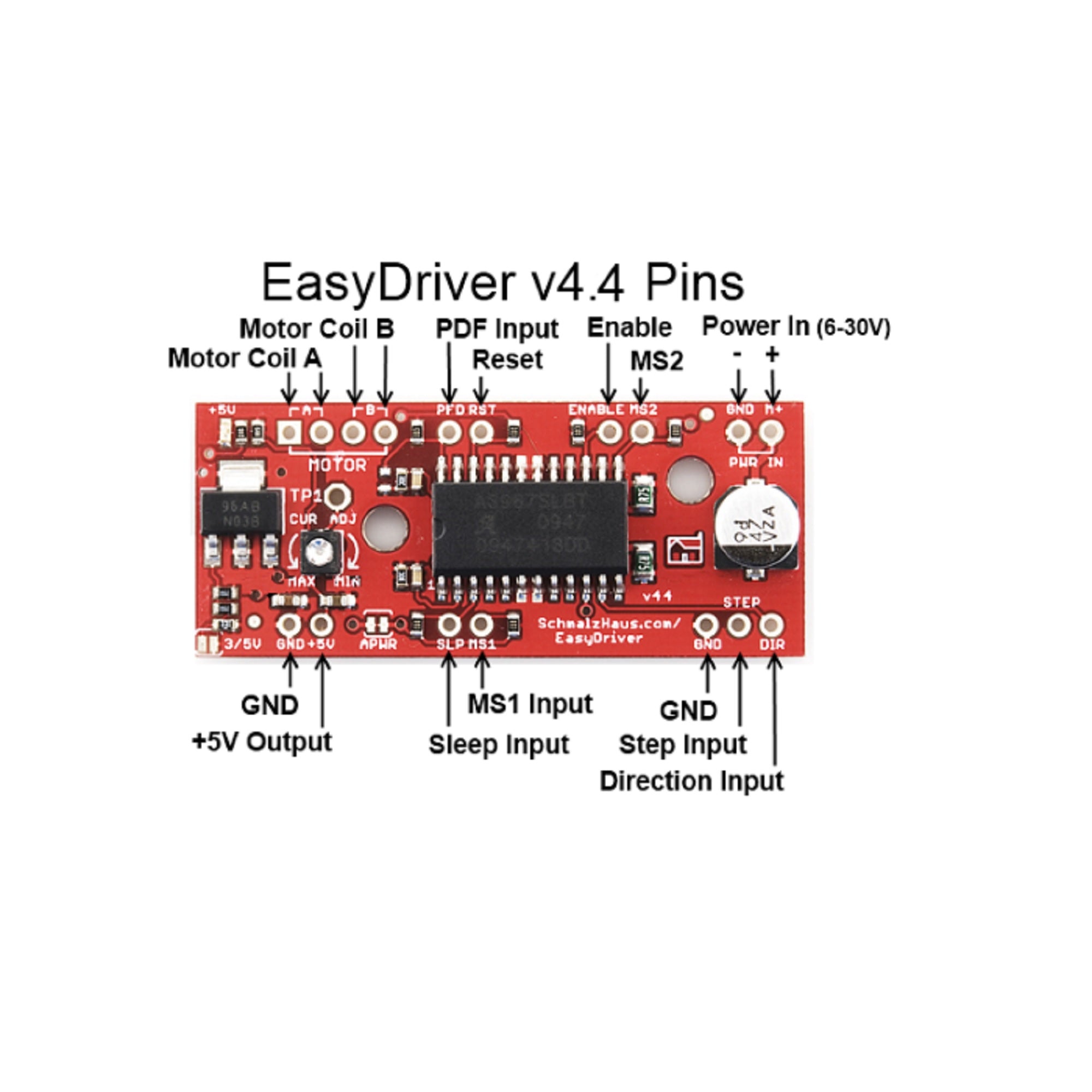 A3967 Stepper Motor Driver Module