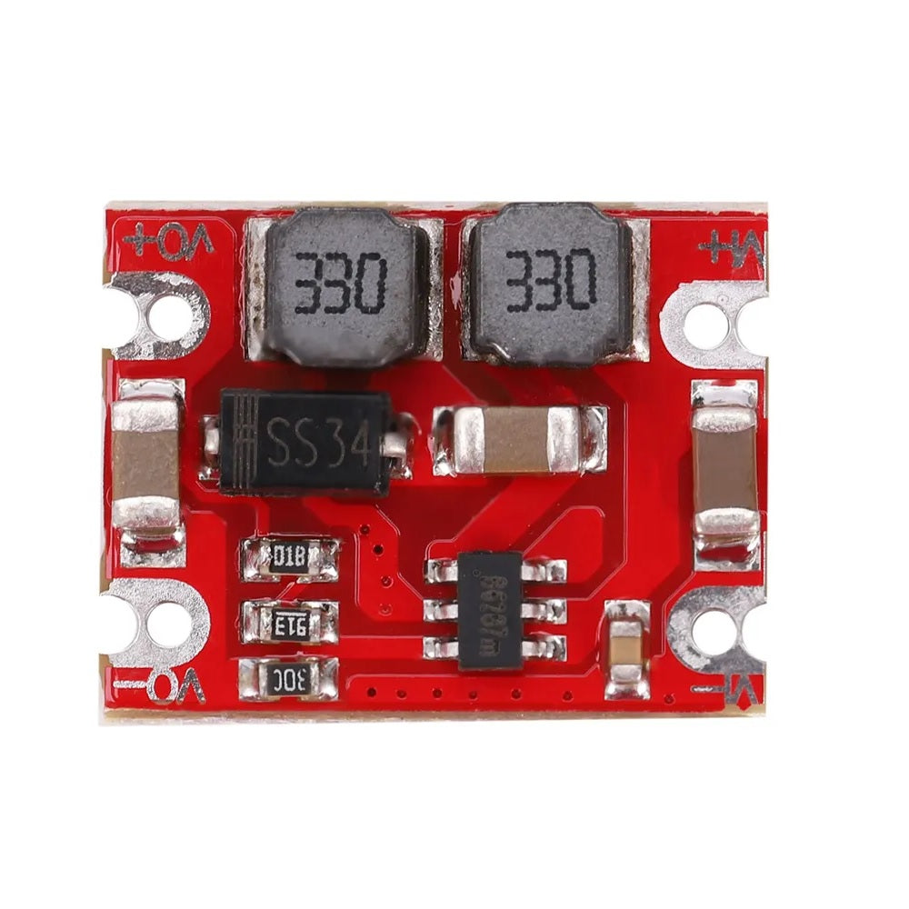 DC-DC Automatic Buck Boost Converter 2.5V-15V To 3.3V 5V Fixed Output Power Module