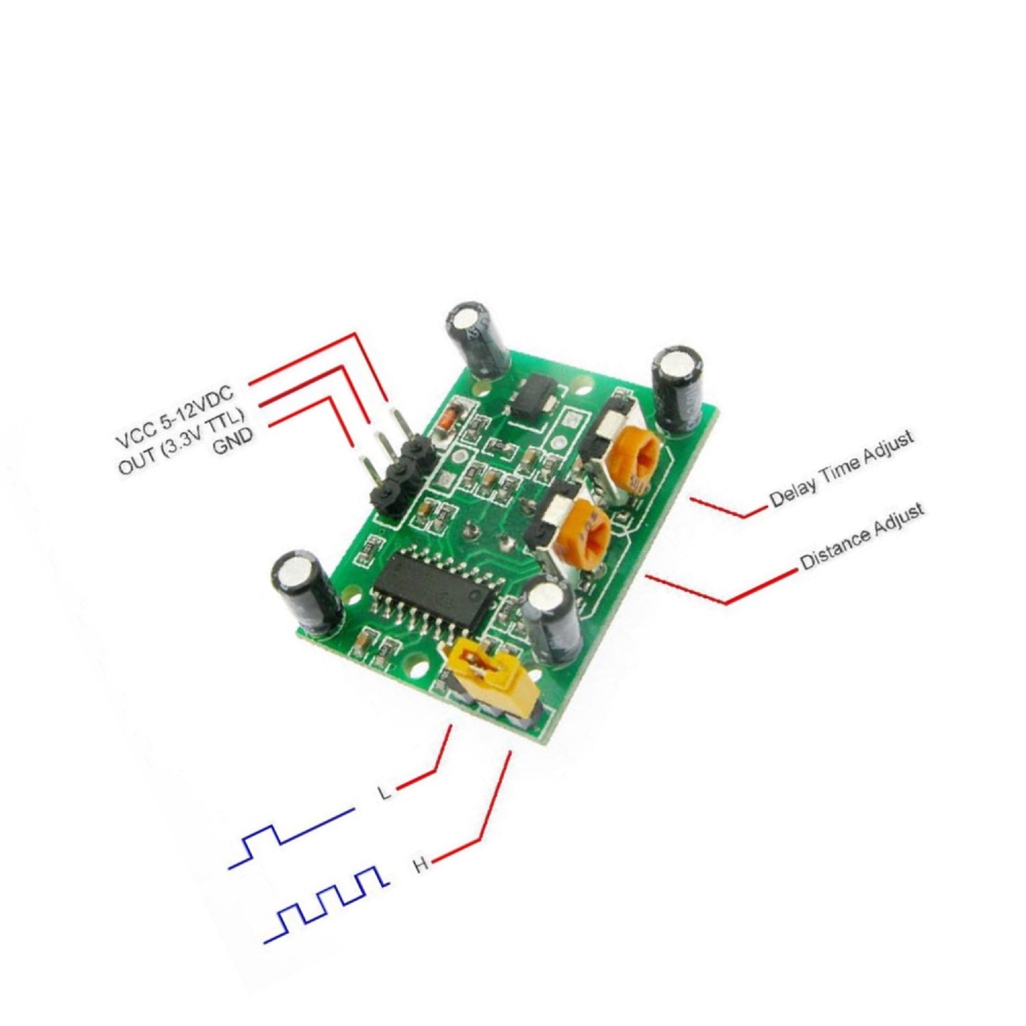 Big Dome PIR Motion Detection Sensor Module HC-SR501