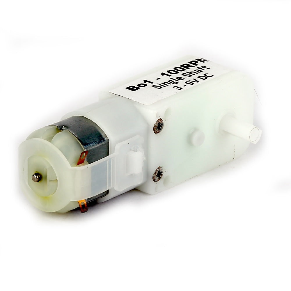 BO1 100 RPM 9V Single Shaft Motor