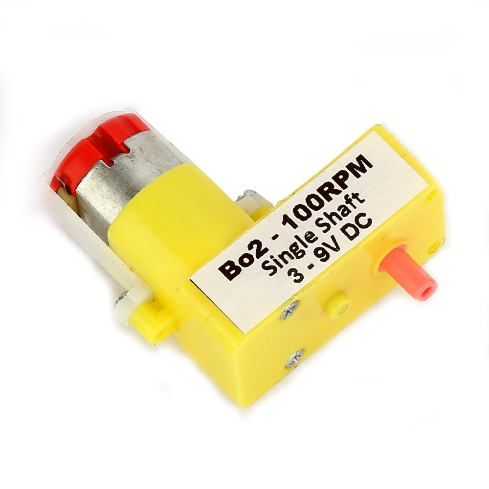 BO2 100 RPM 9V Right Angle Motor