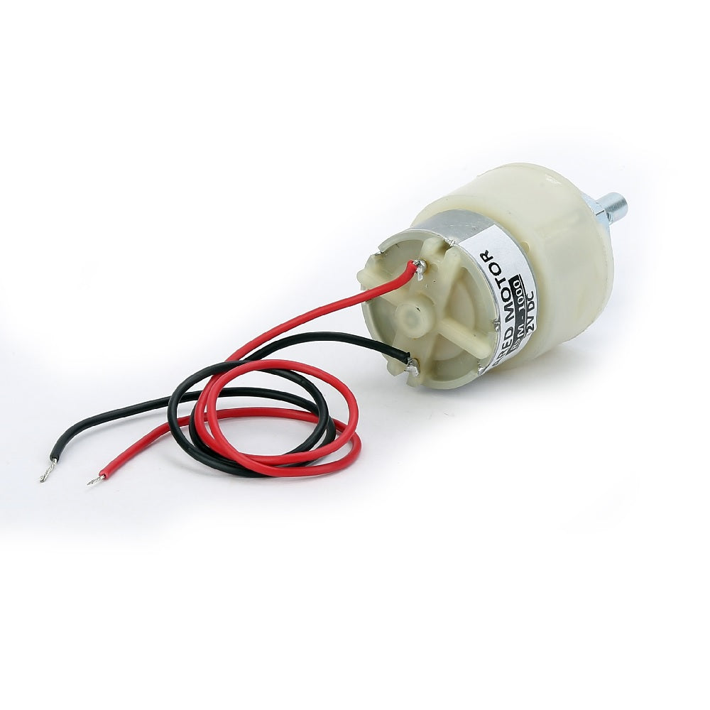 1000 RPM DC Center Shaft 12V Gear Motor