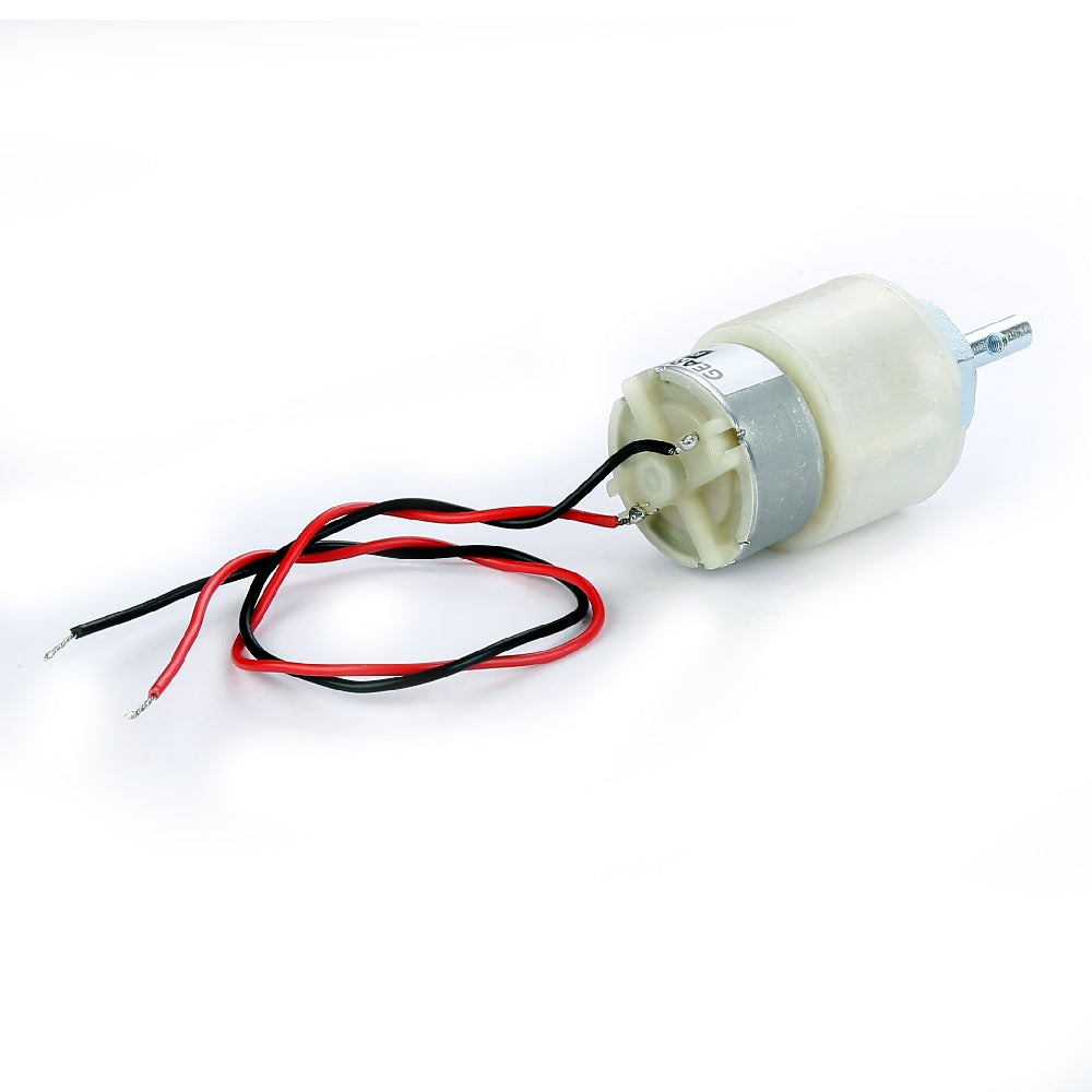 45 RPM DC Center Shaft 12V Gear Motor