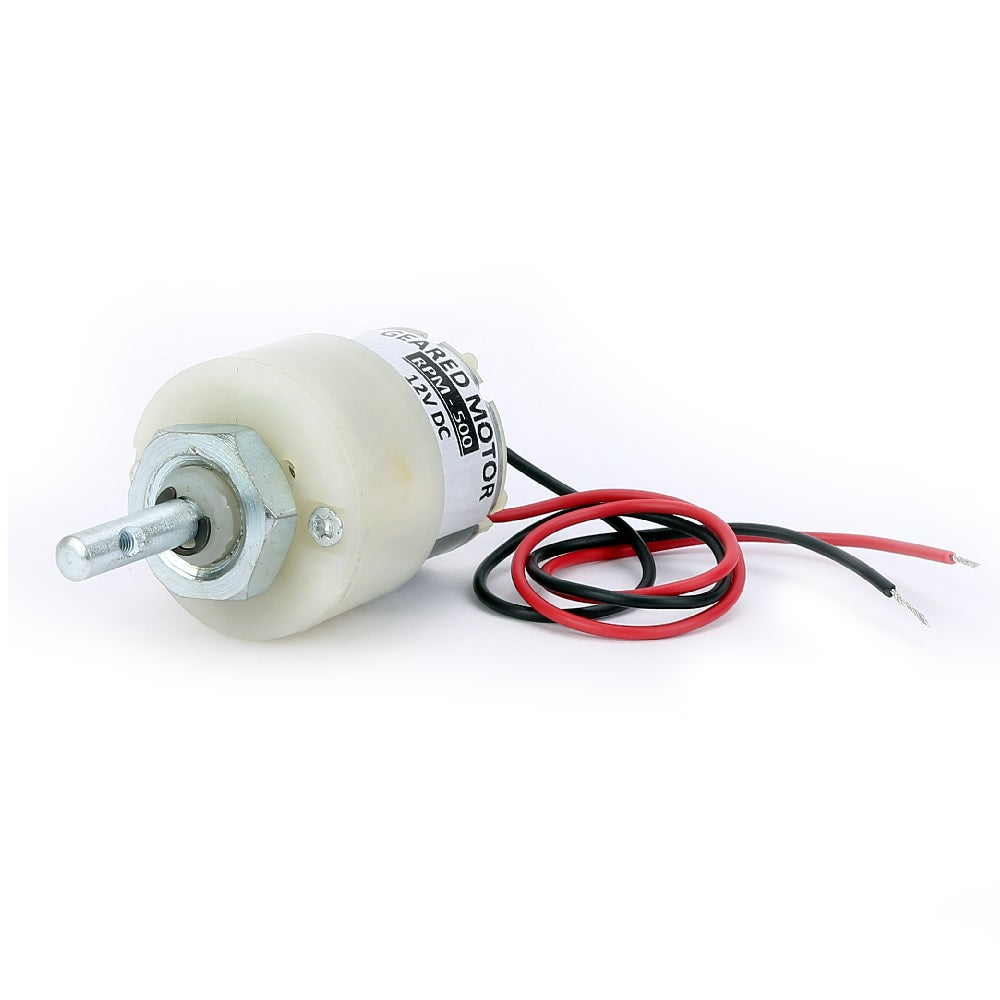 500 RPM DC Center Shaft 12V Gear Motor