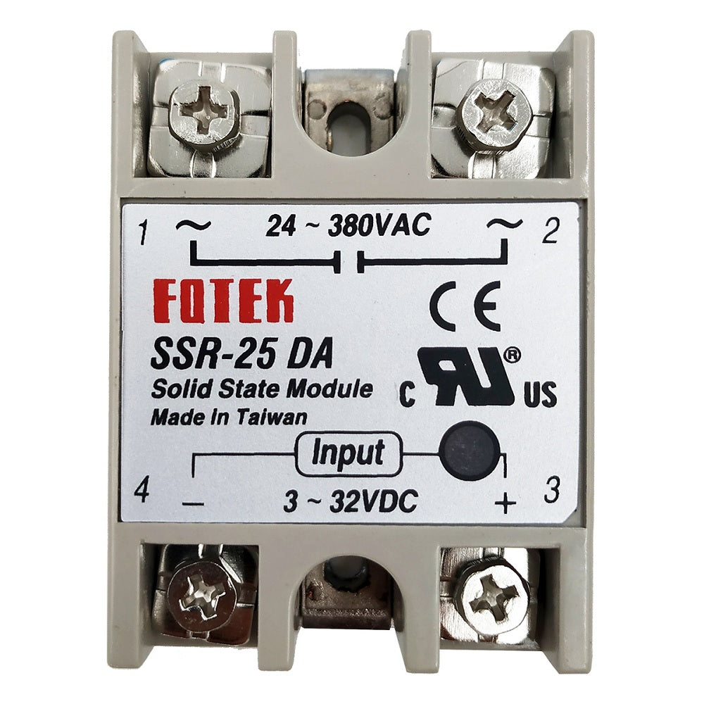 DC To AC SSR-25DA Solid State Relay Module 3-32 VDC /24-380VAC 25A