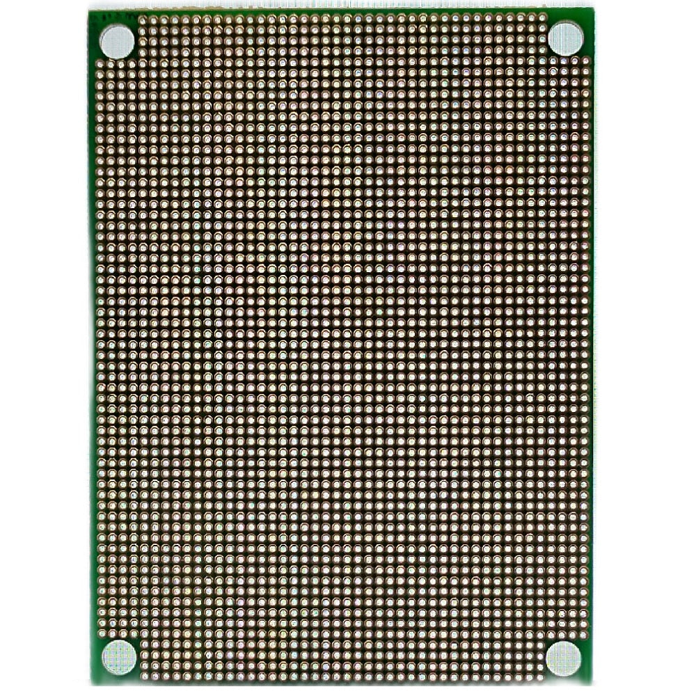 DM4662PTH 1.2mm Pitch Double Sided Glass PCB (80x60)mm