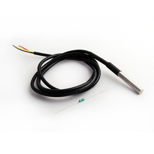 DS18B20 Water Proof Temperature Sensor Probe 1 Metre