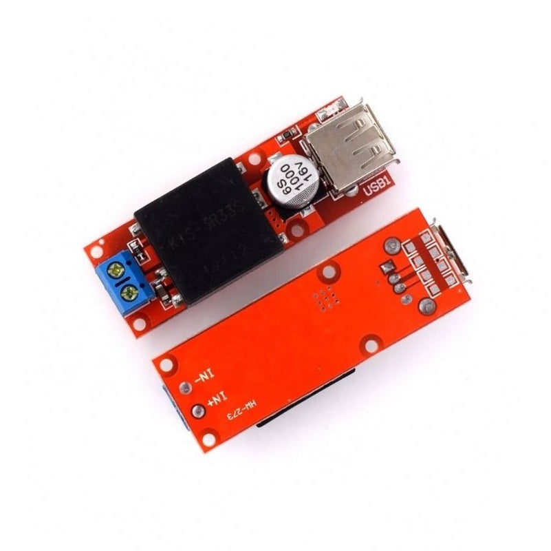 KIS3R33S 7V-24V To 5V 3A USB Output DC-DC Step-Down Converter Module
