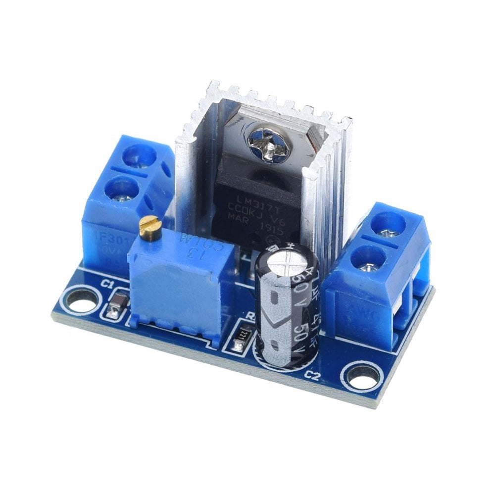 LM317 DC Linear Regulator, DC-DC 4.5~40V Turn 1.2~37V, Step Down Power Module, Adjustable