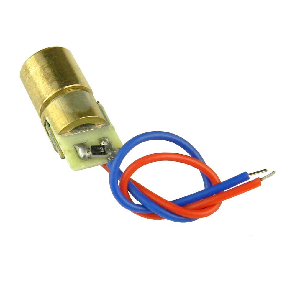 Mini Laser Dot Diode Module - 650nm 6mm 3VDC 5mW