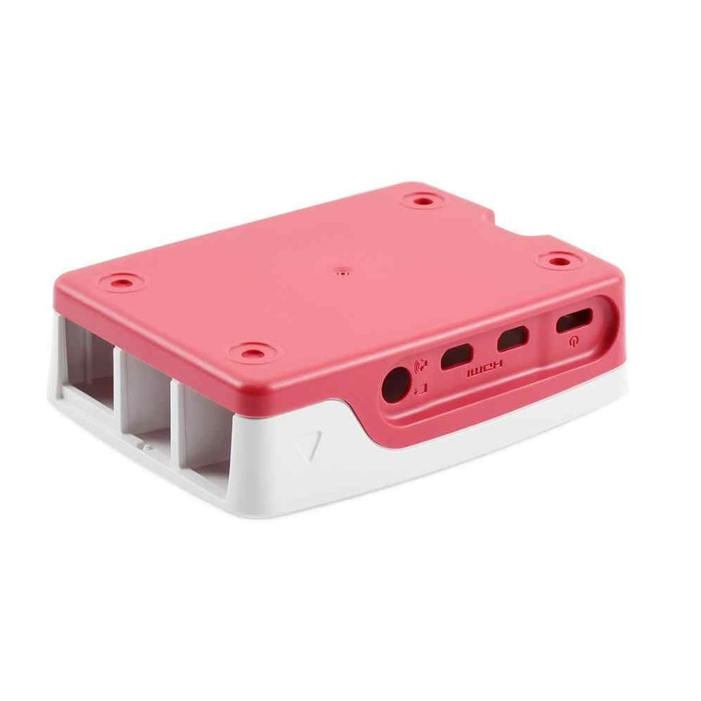 Raspberry Pi 4 Case Red/White