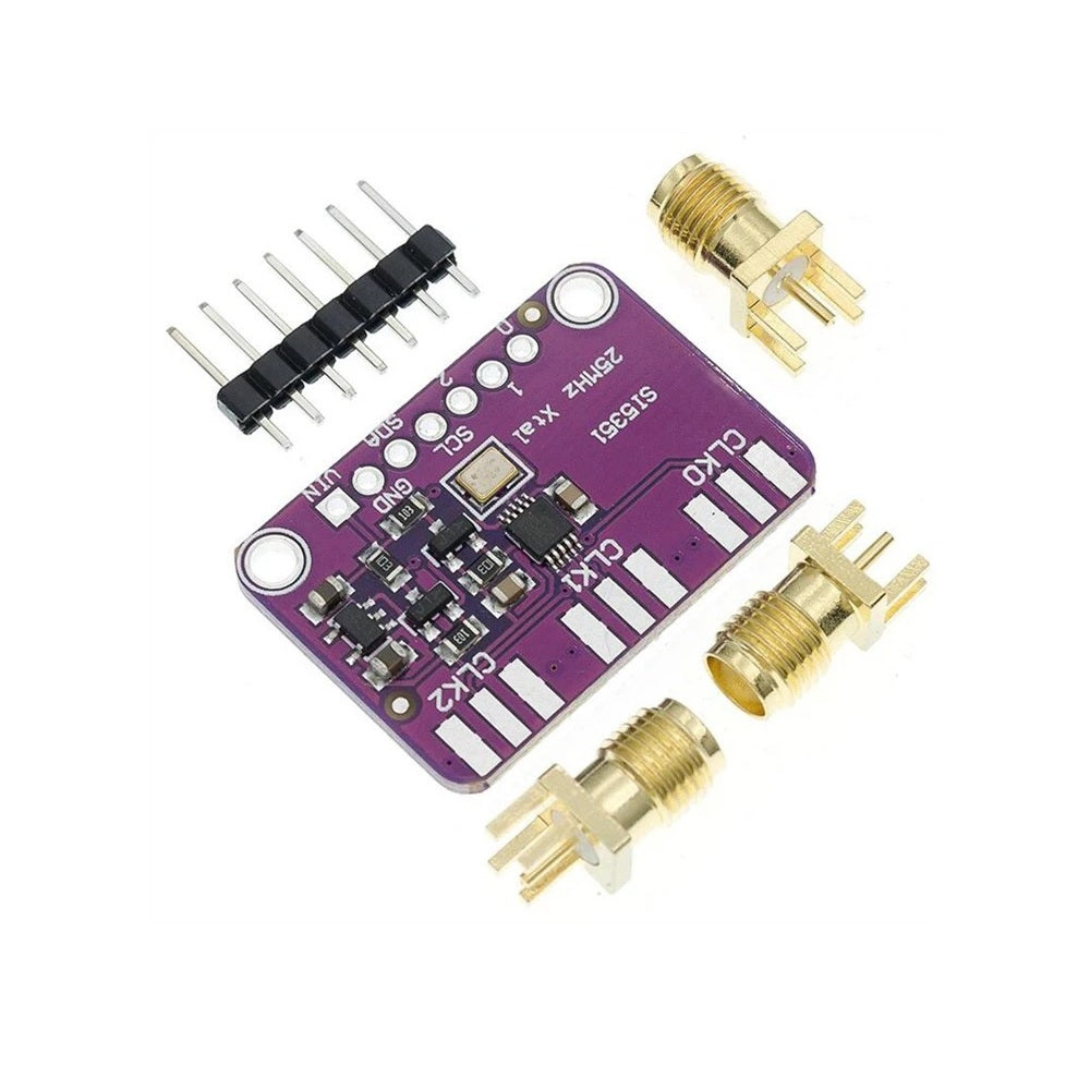 Si5351A I2C 8 Khz 160 Mhz Clock Generator Breakout Module Si5351A I2C 8 Khz 160 Mhz Clock Generator Breakout Module