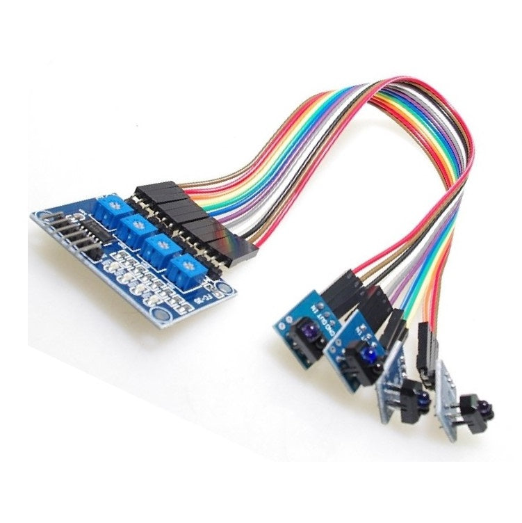 TCRT5000 4 Channel Line Tracking Sensor Module