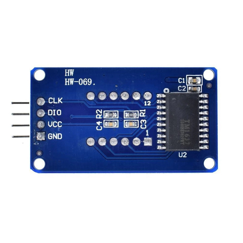 TM1637 4 Bits Digital Tube LED Display Module With Clock Display