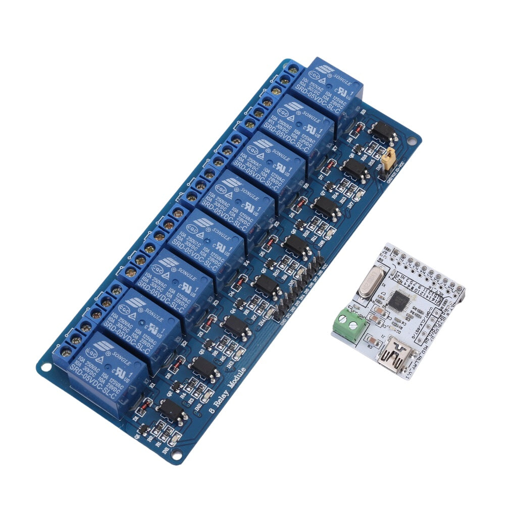 8 X DC 5V USB Relay Module