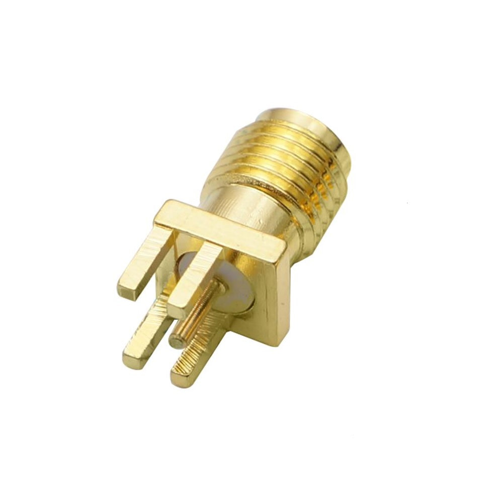 SMA Female Straight Edge PCB Mount Connector for 1.6mm PCB