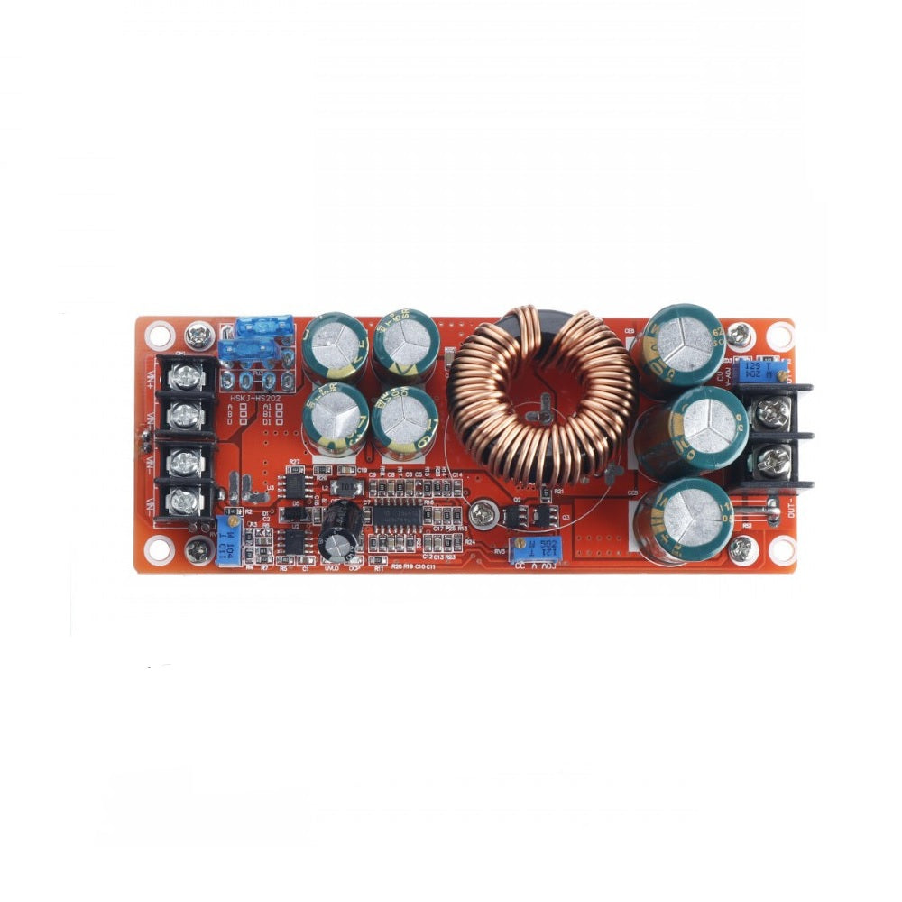 1200W DC DC Boost Step Up Converter 8-60V to 12-83V 20A