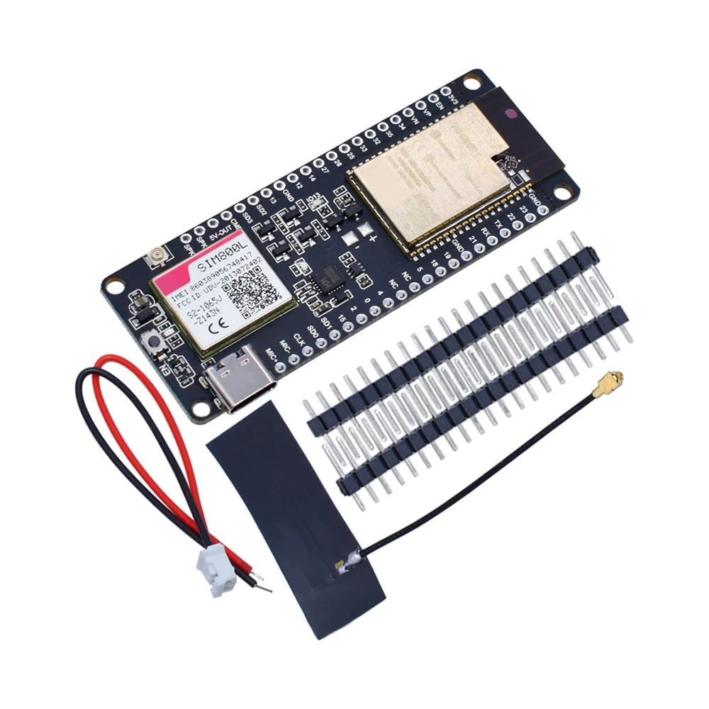 TTGO T-Call V1.4 ESP32 Wireless Module SIM Antenna SIM Card SIM800L Module Unsoldered