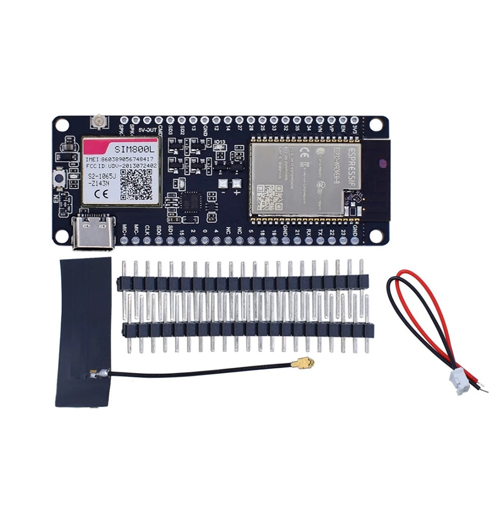 TTGO T-Call V1.4 ESP32 Wireless Module SIM Antenna SIM Card SIM800L Module Unsoldered