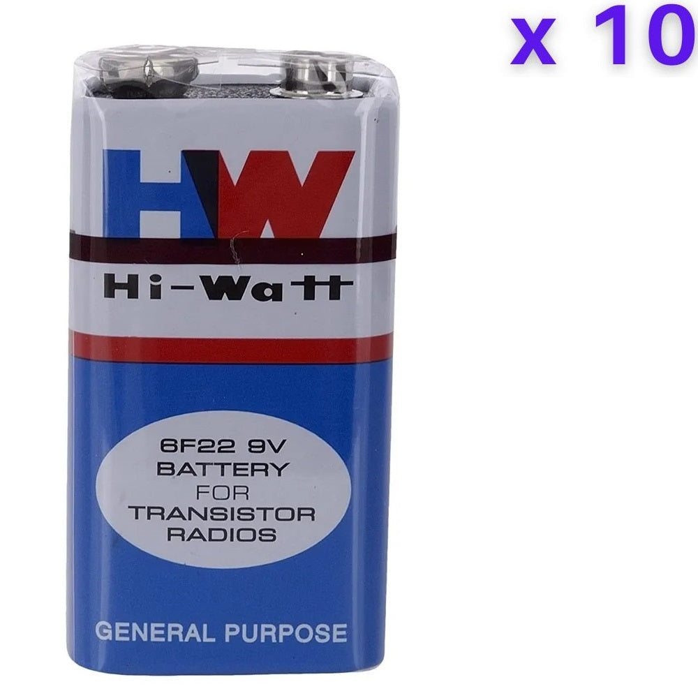 9V Original HW High-Quality Battery