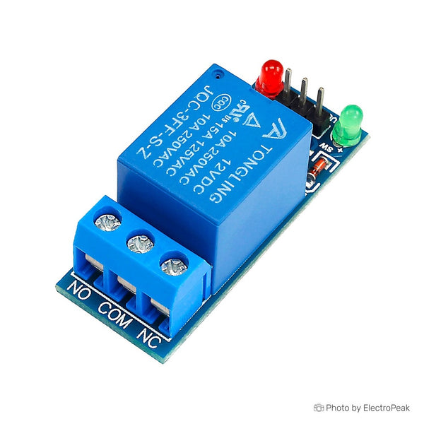 1 Channel 12V Relay Module with Optocoupler