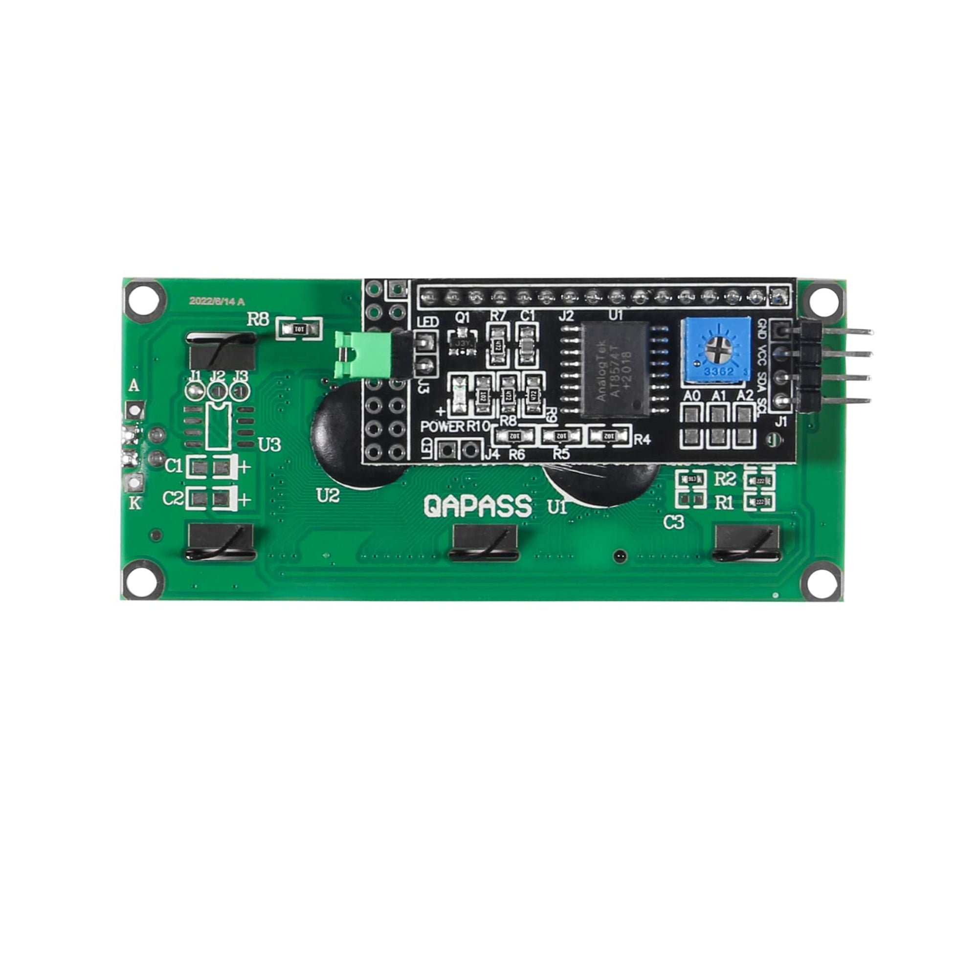 1602 I2C Green LCD Display