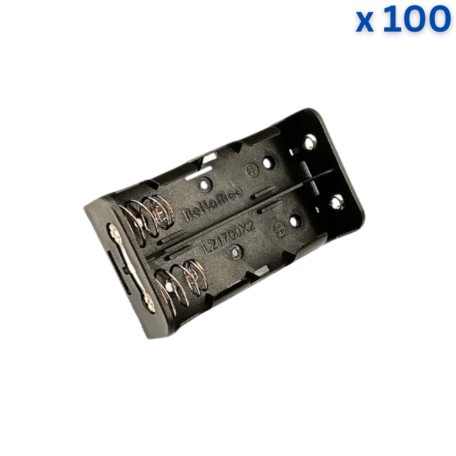 2x21700 Parallel Battery Holder