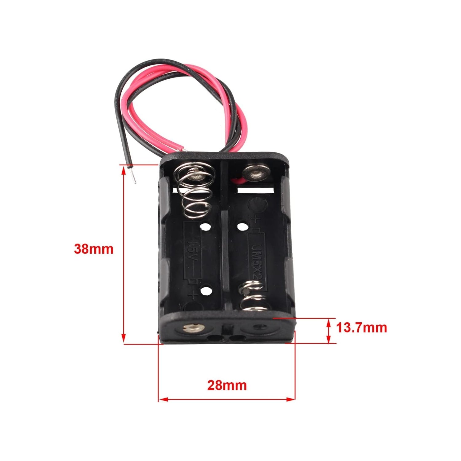 2x23A Battery Holder