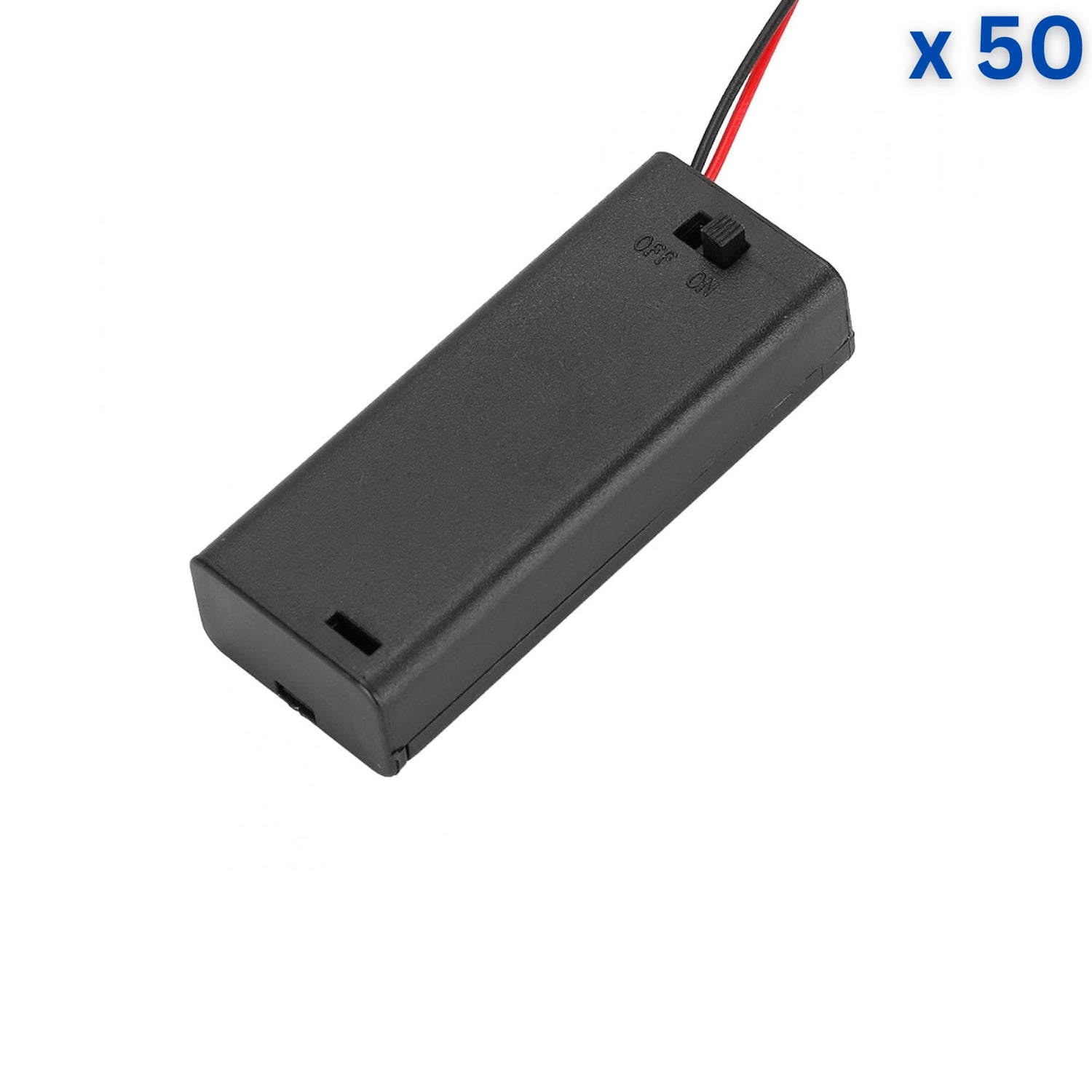 2xAAA Battery Holder With Cover