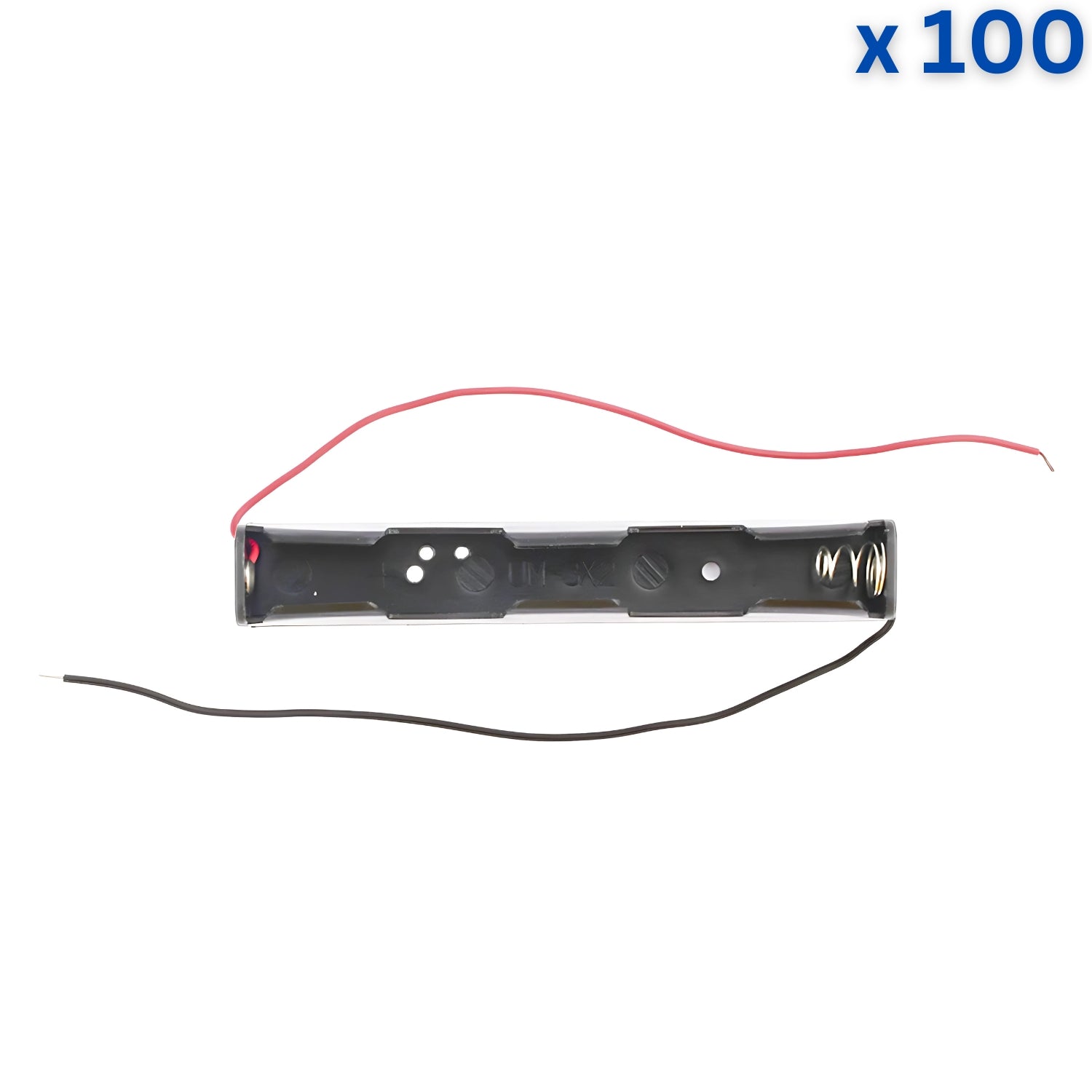 2xAA Strip Battery Holder