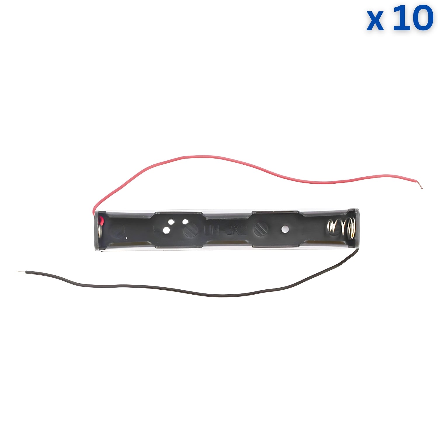 2xAA Strip Battery Holder