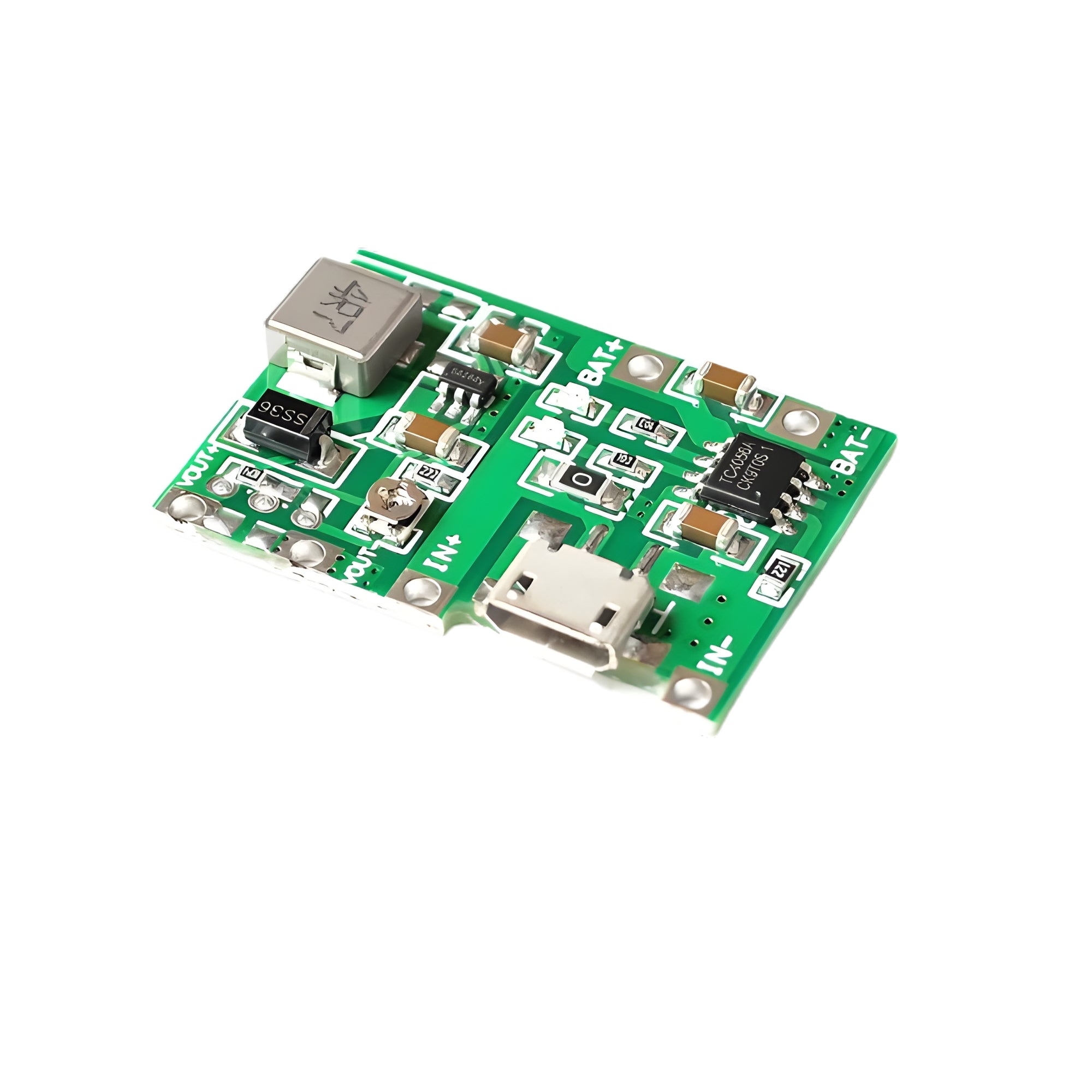 TP4056 18650 3.7V 4.2V Battery Charging Module with Integrated DC Boost Converter Module