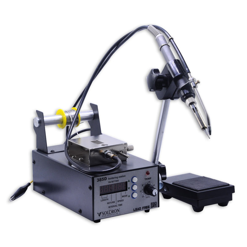 SOLDRON 385D Solder Auto Feeder Digital Soldering Station