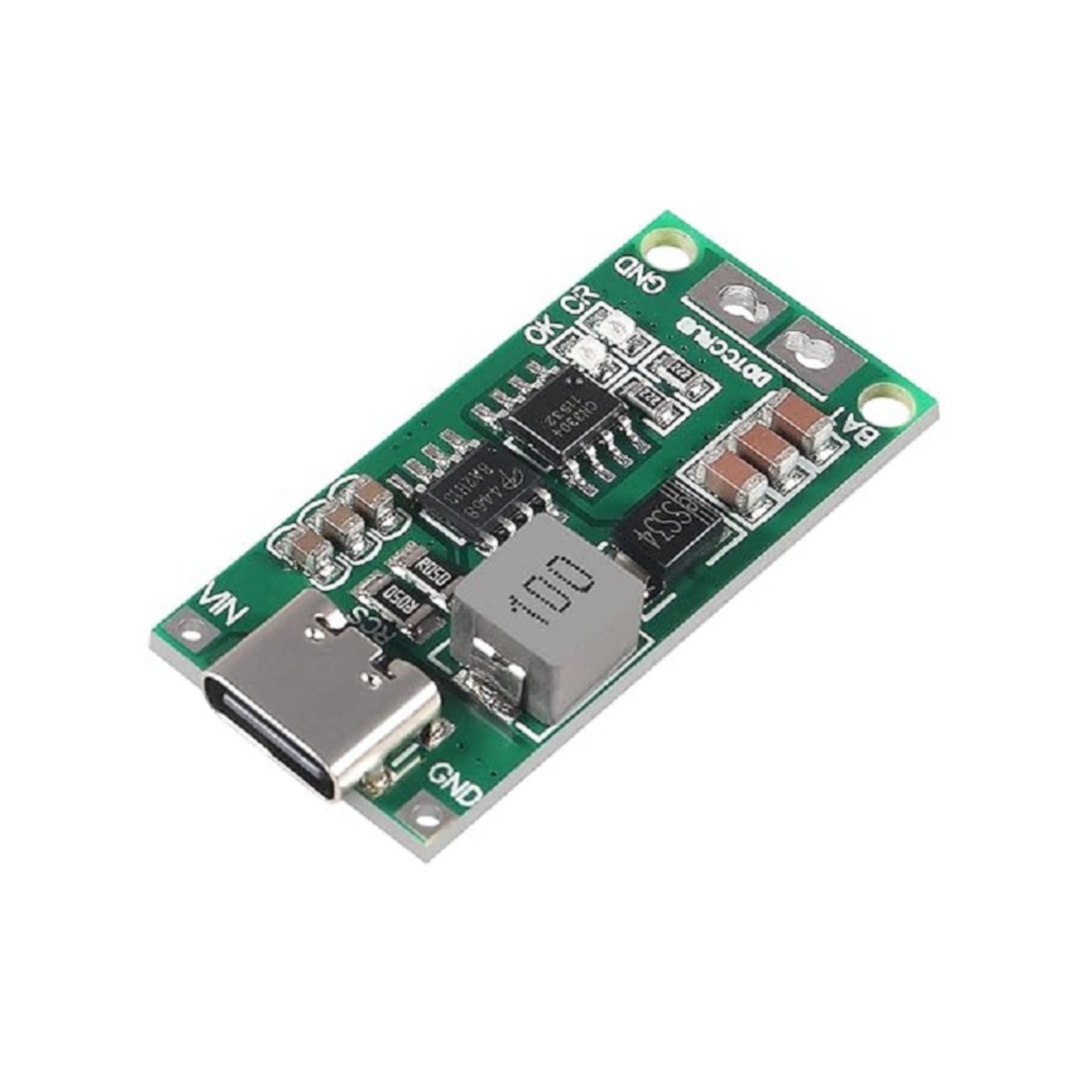 4S 16.8V 2A 18650 Lithium Battery Charger Module Type C