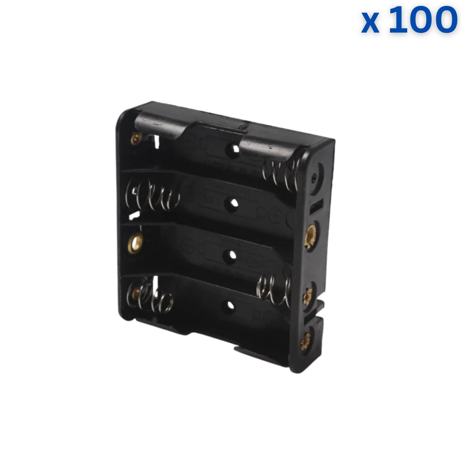4xAA Battery Holder PCB Mount