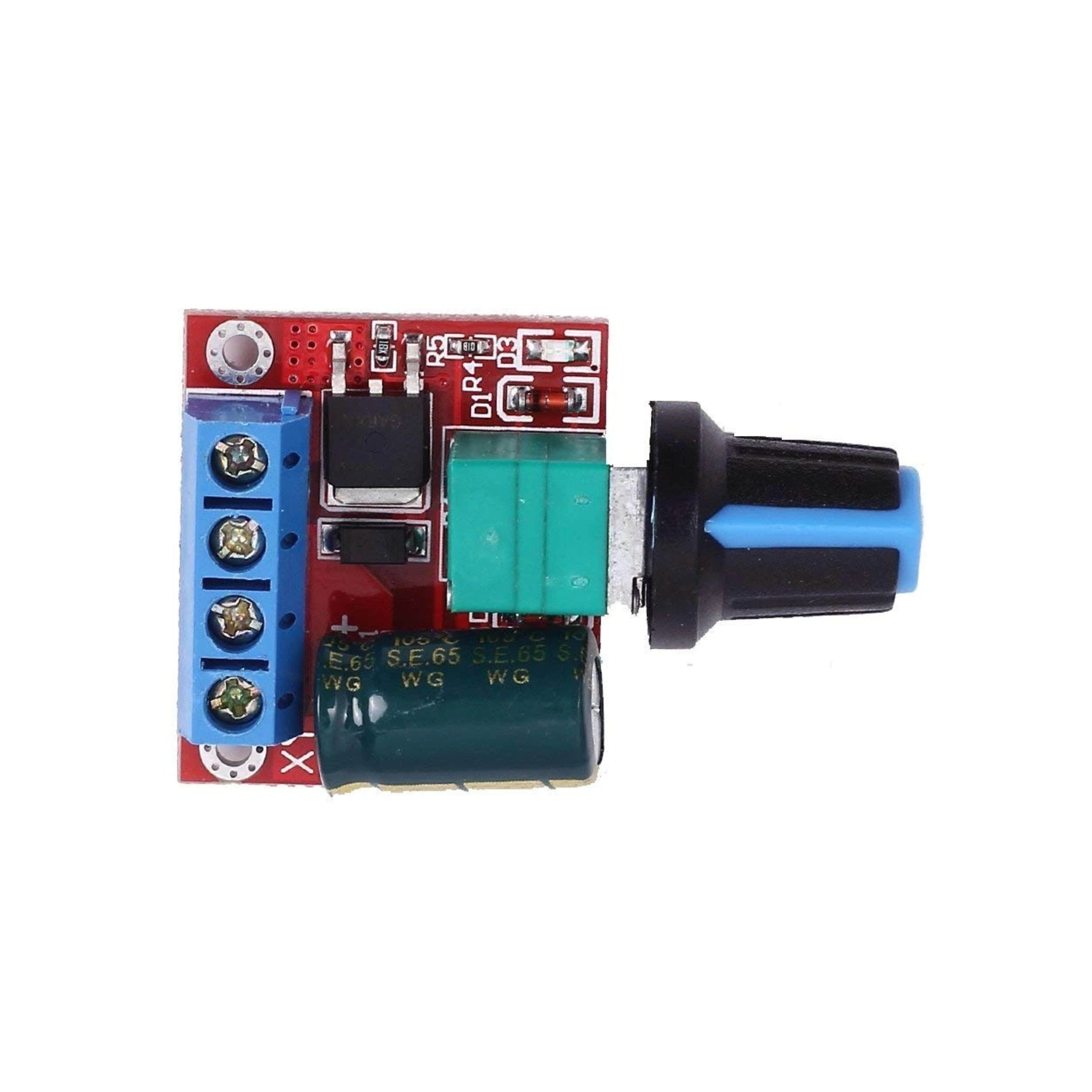 4.5-35V 5A PWM Adjustable DC Motor Speed Regulator Control Governor Switch module