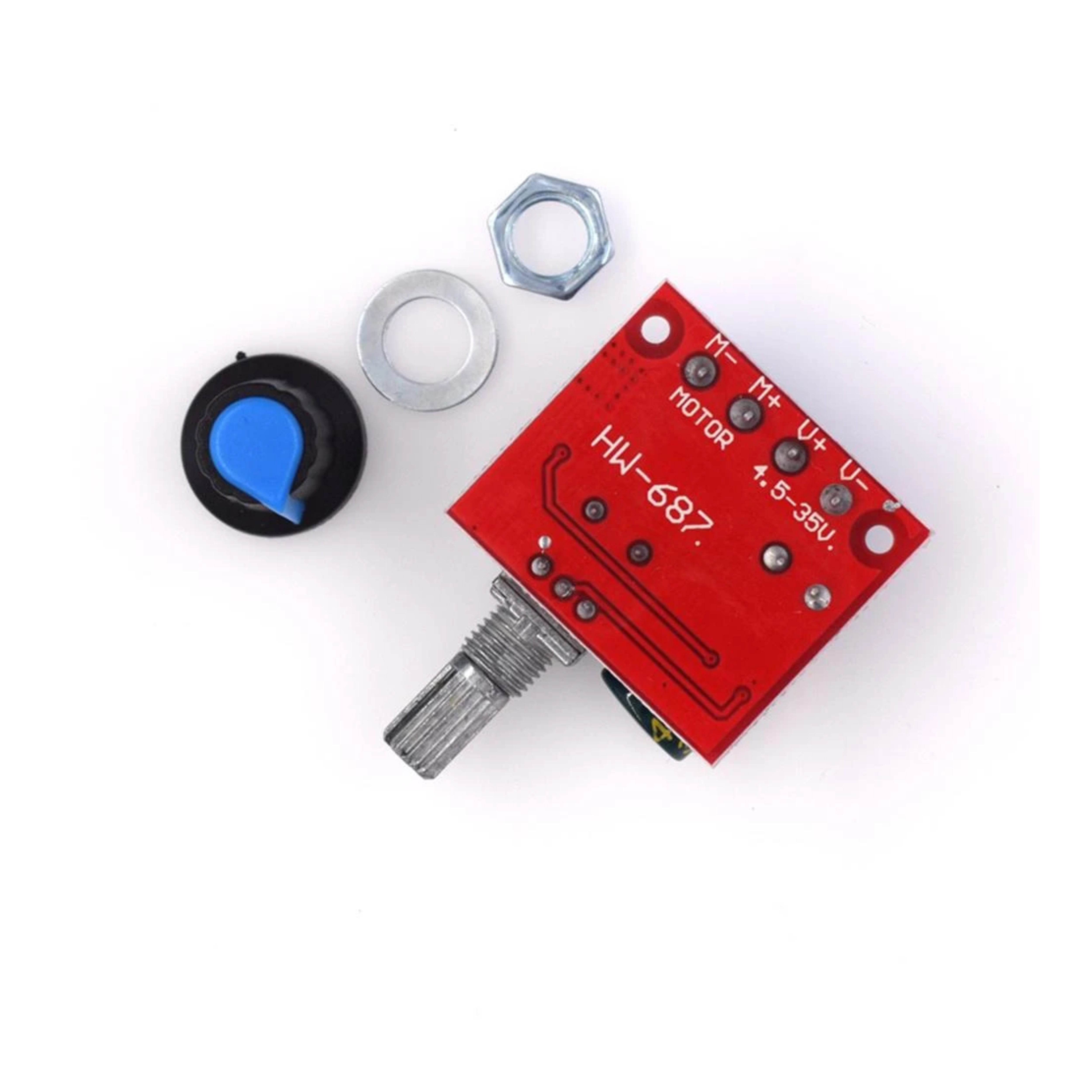 4.5-35V 5A PWM Adjustable DC Motor Speed Regulator Control Governor Switch module
