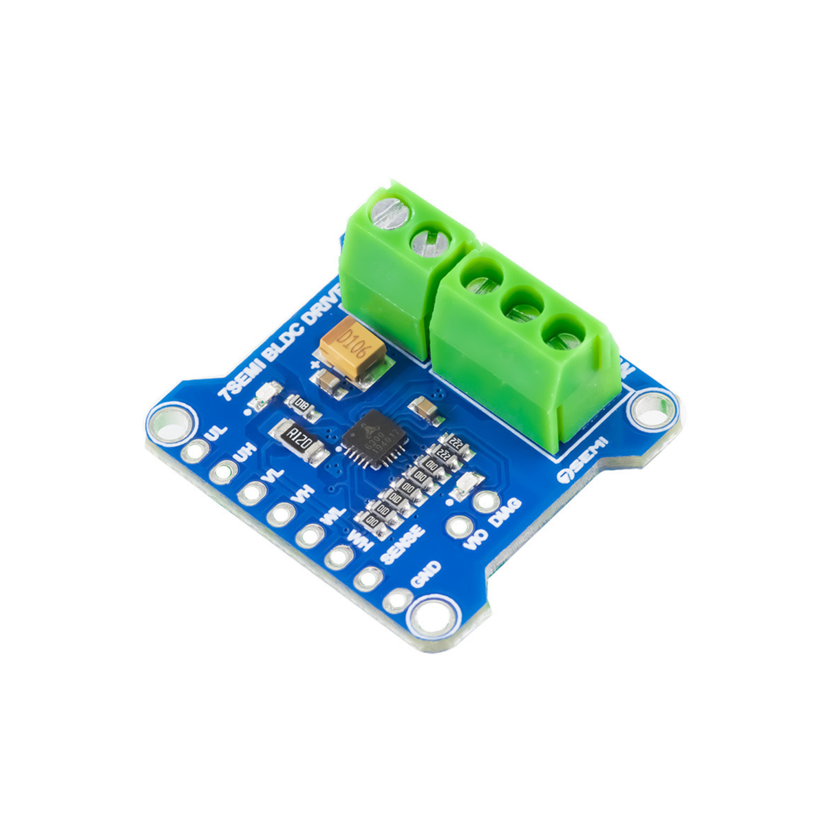 7Semi 3-Phase TMC6300 BLDC PMSM Brushless Motor Driver Breakout