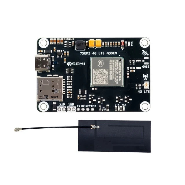 7Semi EG800AK LTE 4G Cat-1 bis Mini Industrial Modem USB-C