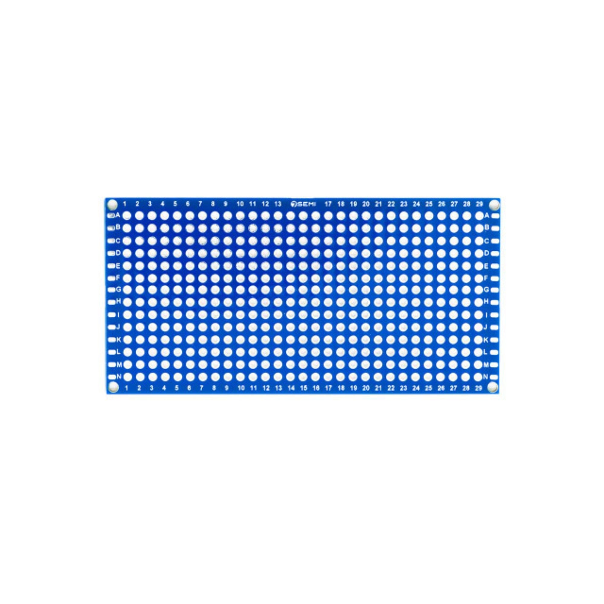7Semi 29x14 Holes PCB Board Dual-Sided 2.54mm