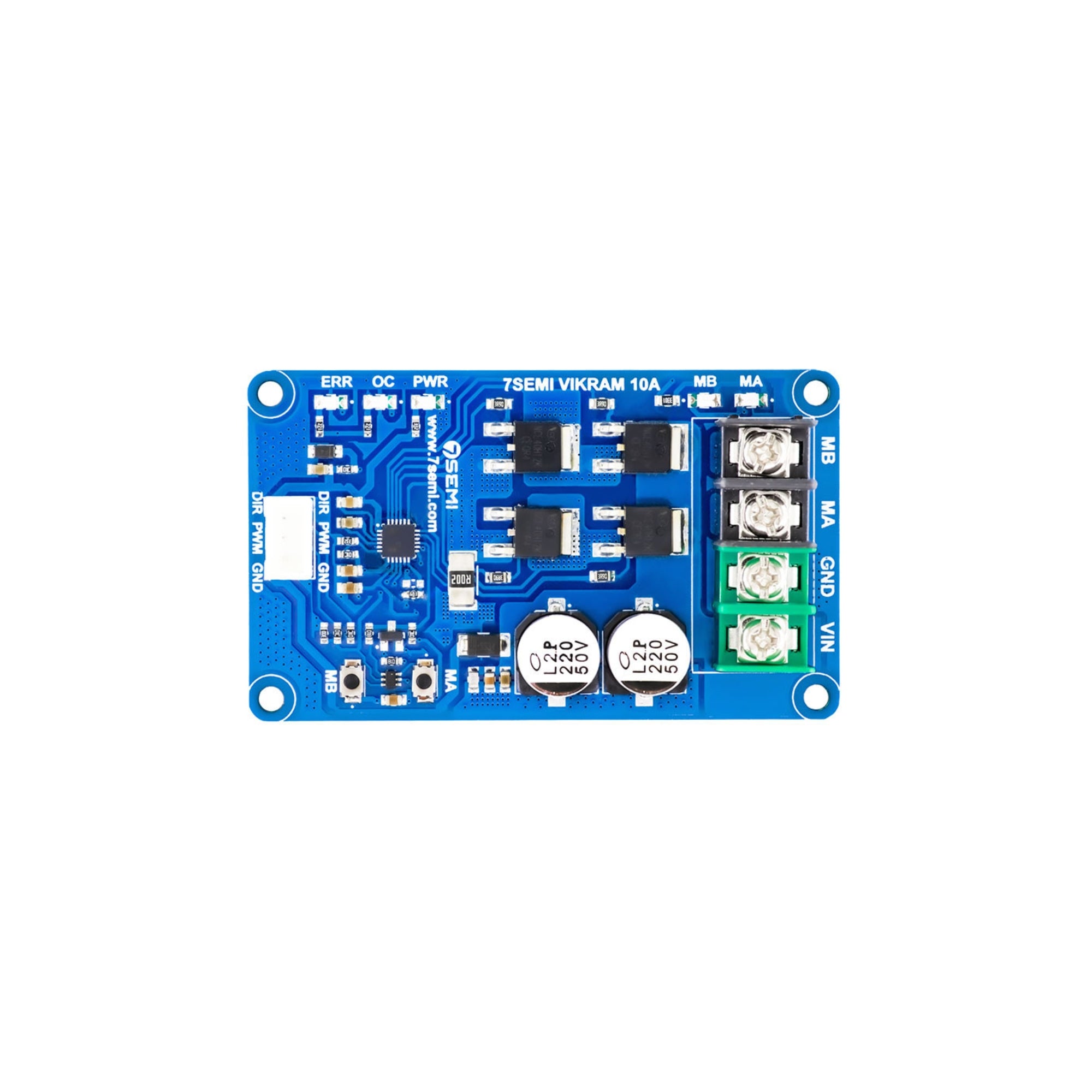 7Semi 30V 10A Single Channel Motor Driver Vikram-3010