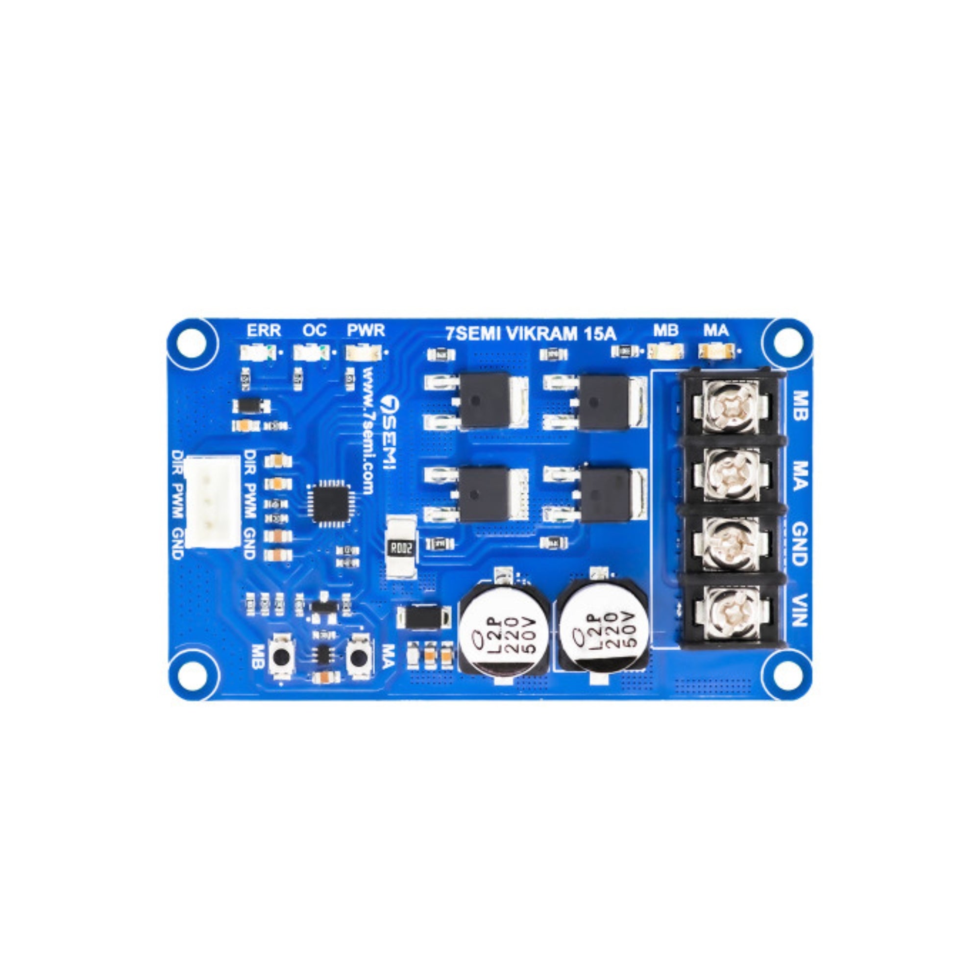 7Semi 30V 15A Single Channel Motor Driver Vikram-3015