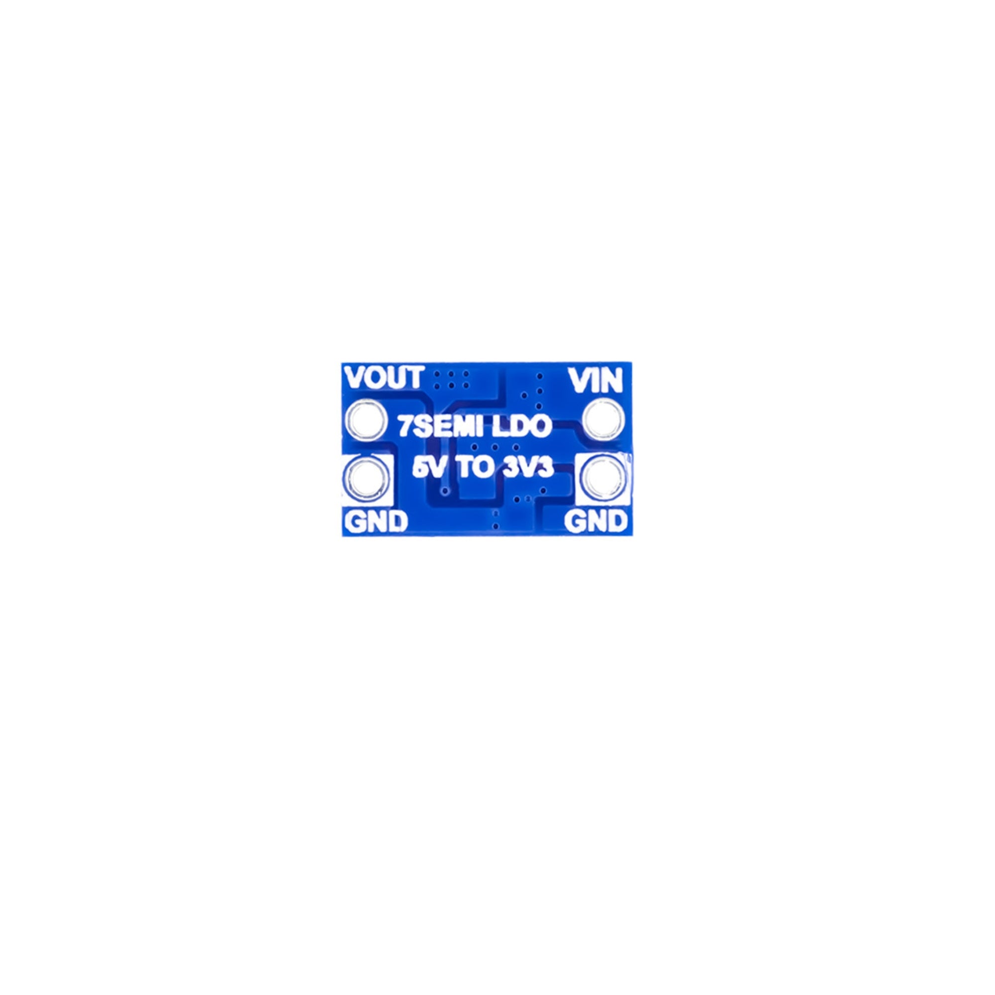 7Semi 5V to 3.3V 1A LDO Low Dropout Regulator Breakout with ENABLE