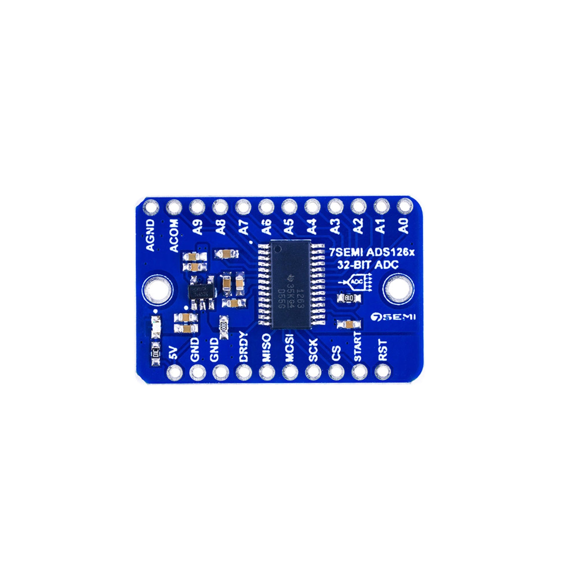 7Semi ADS1263 32bit ADC with PGA Breakout