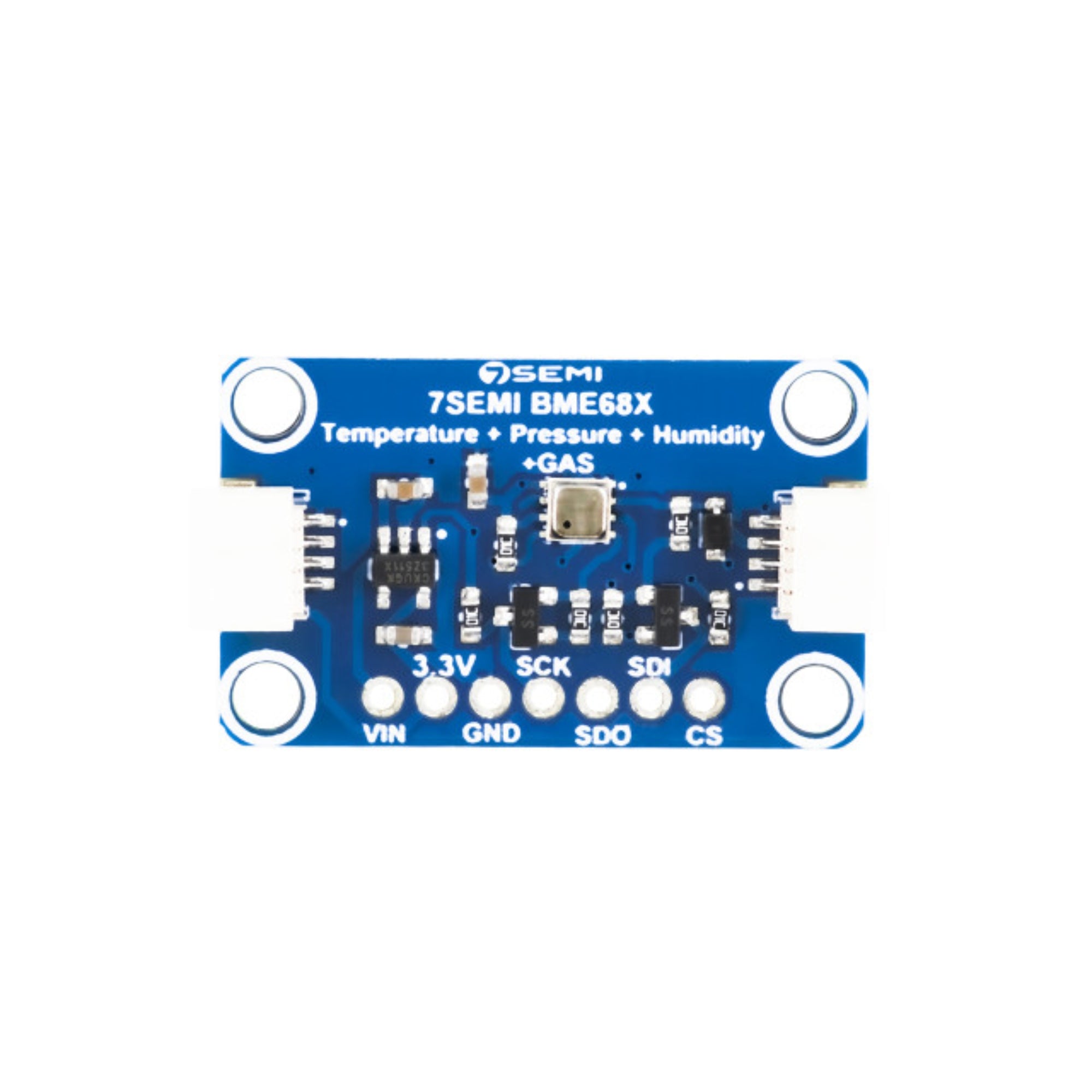 7Semi BME680 Temperature Pressure Humidity and Air Quality Sensor I2C Breakout STEMMA QT / Qwiic
