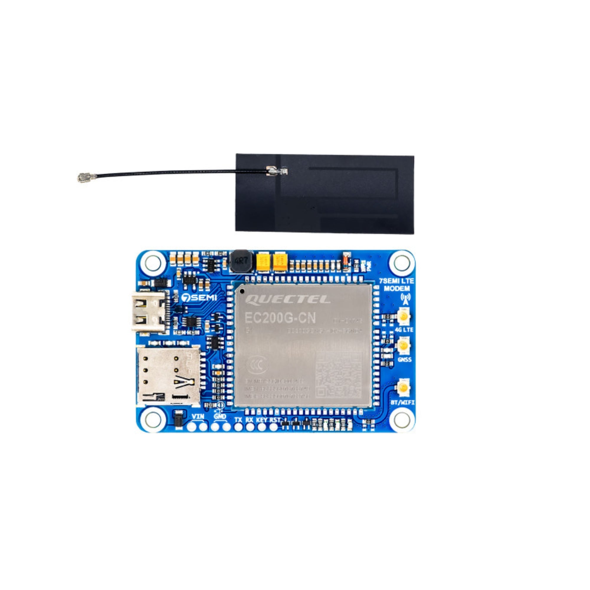 7Semi EC200G-CN LTE Cat 1 4G GNSS Mini Industrial Modem