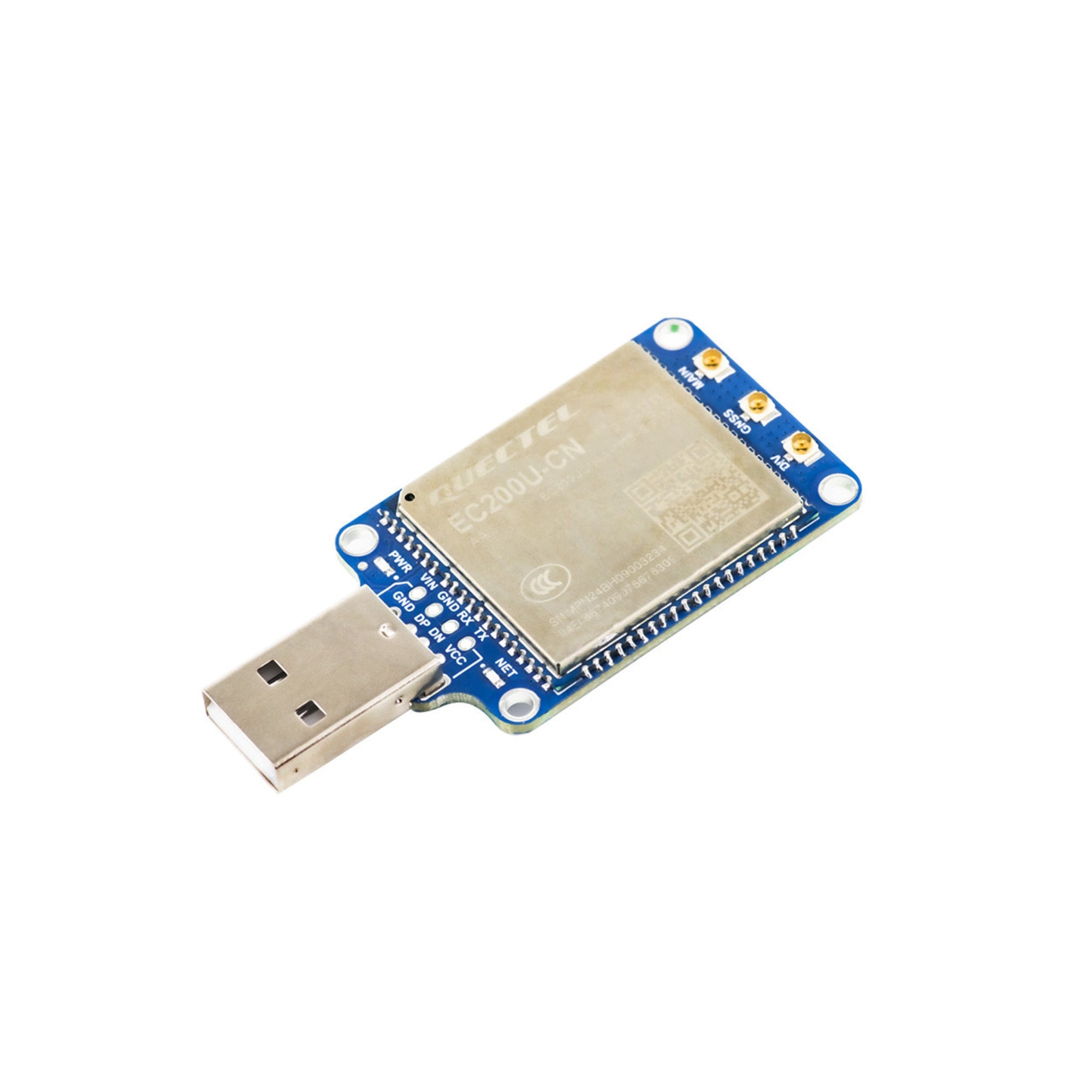 7Semi EC200U 4G LTE Cat 1 Dongle, GNSS Positioning